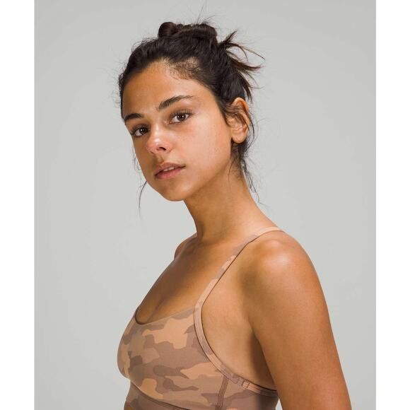 Lululemon Flow Y Bra Nulu *Light Support, Camo Size 2 - Picture 6 of 7